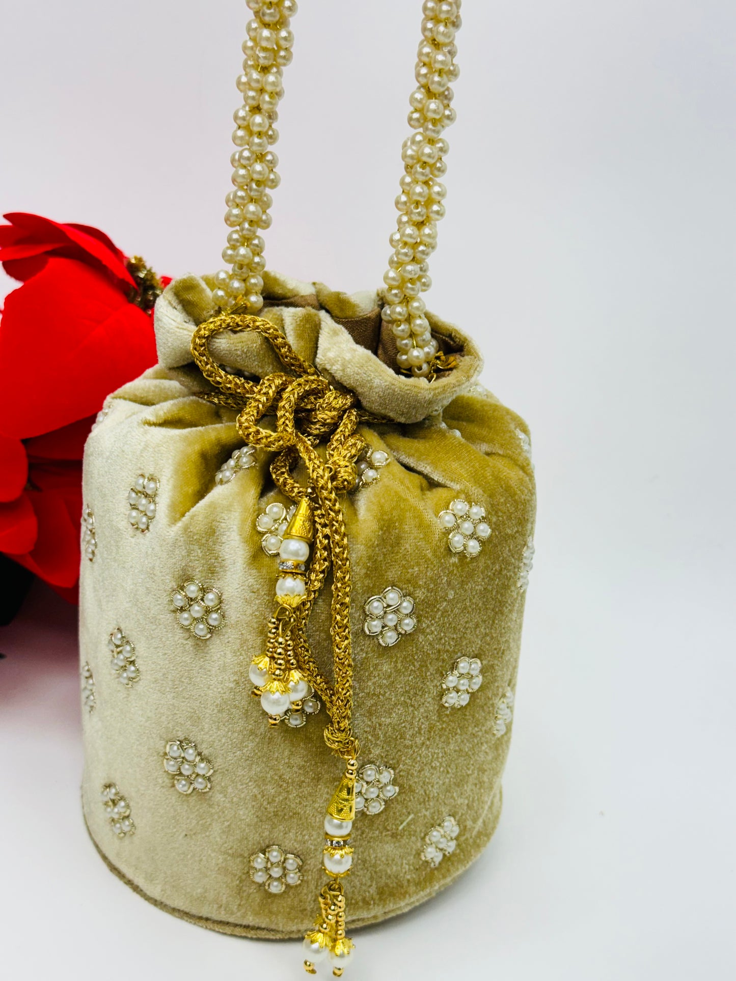 Gold Potli Bag 