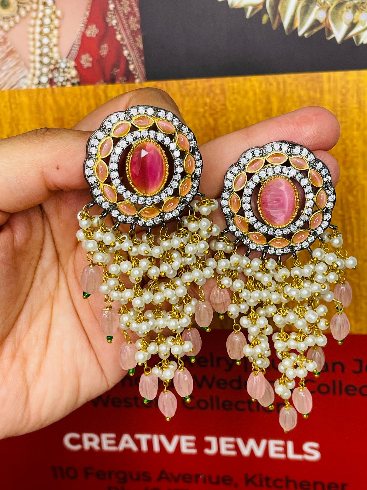 Stunning Kundan Earrings