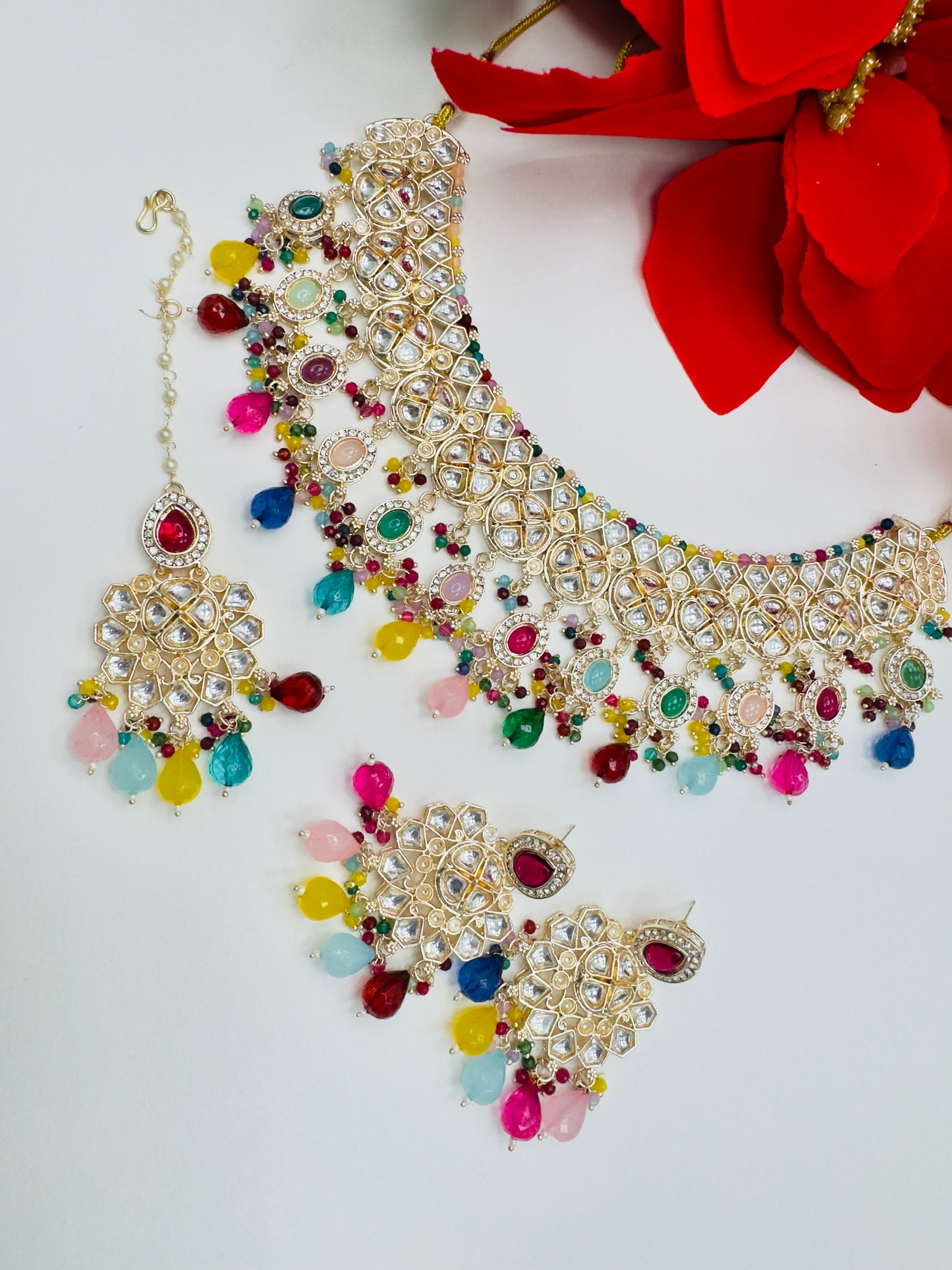 Kundan Necklace Set