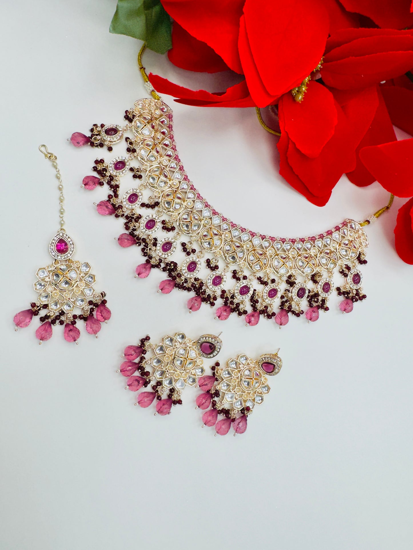 Kundan Necklace Set