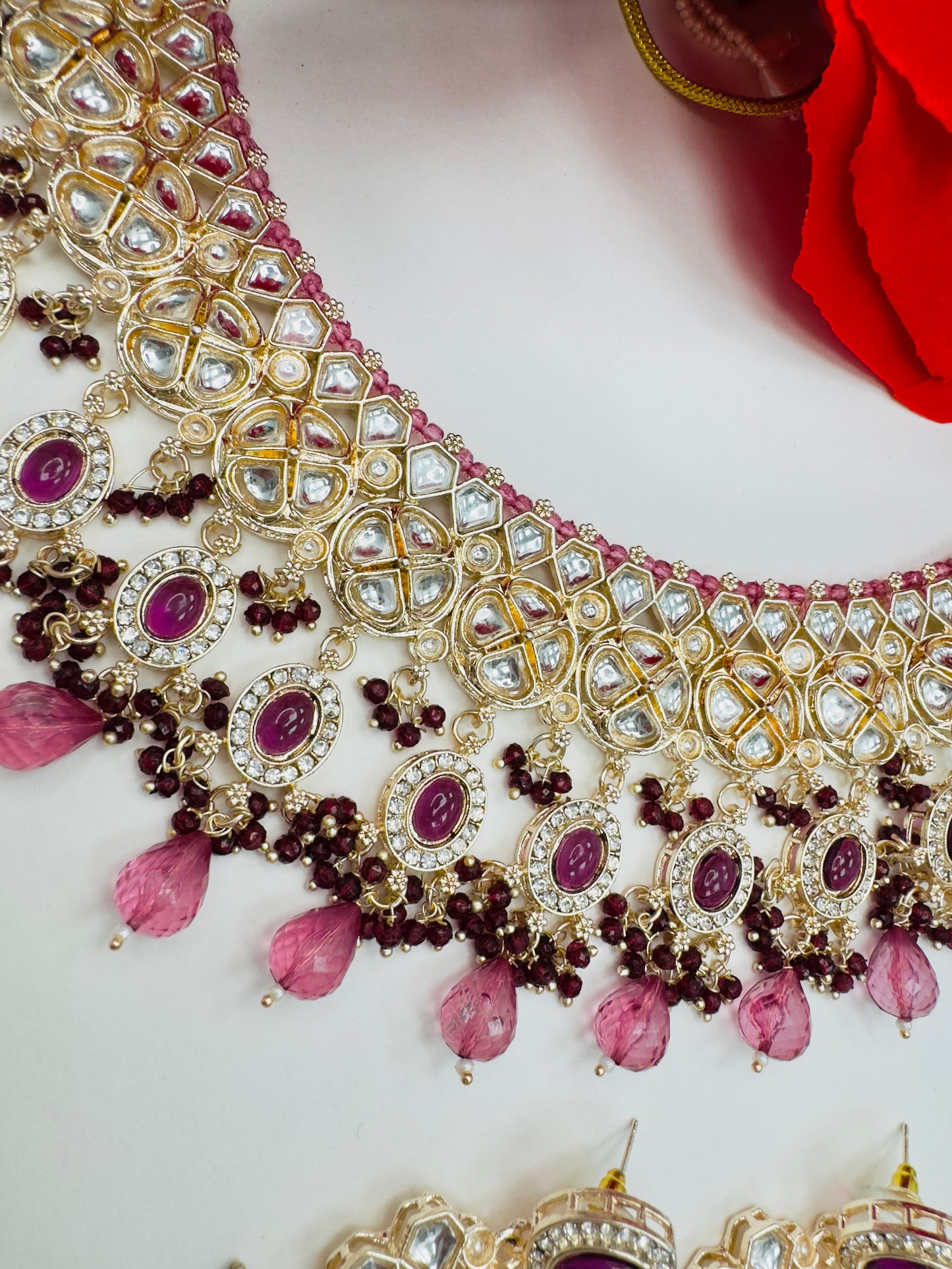 Kundan Necklace Set