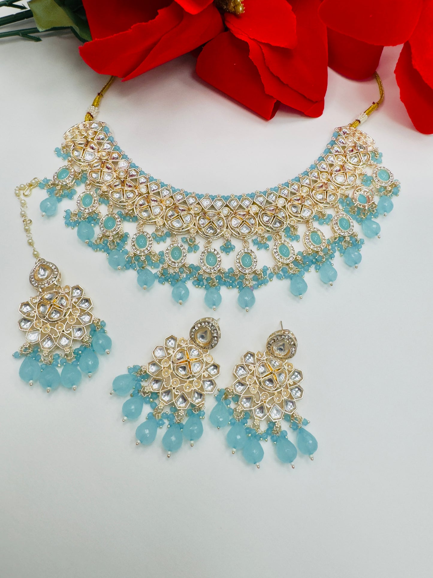 Kundan Necklace Set