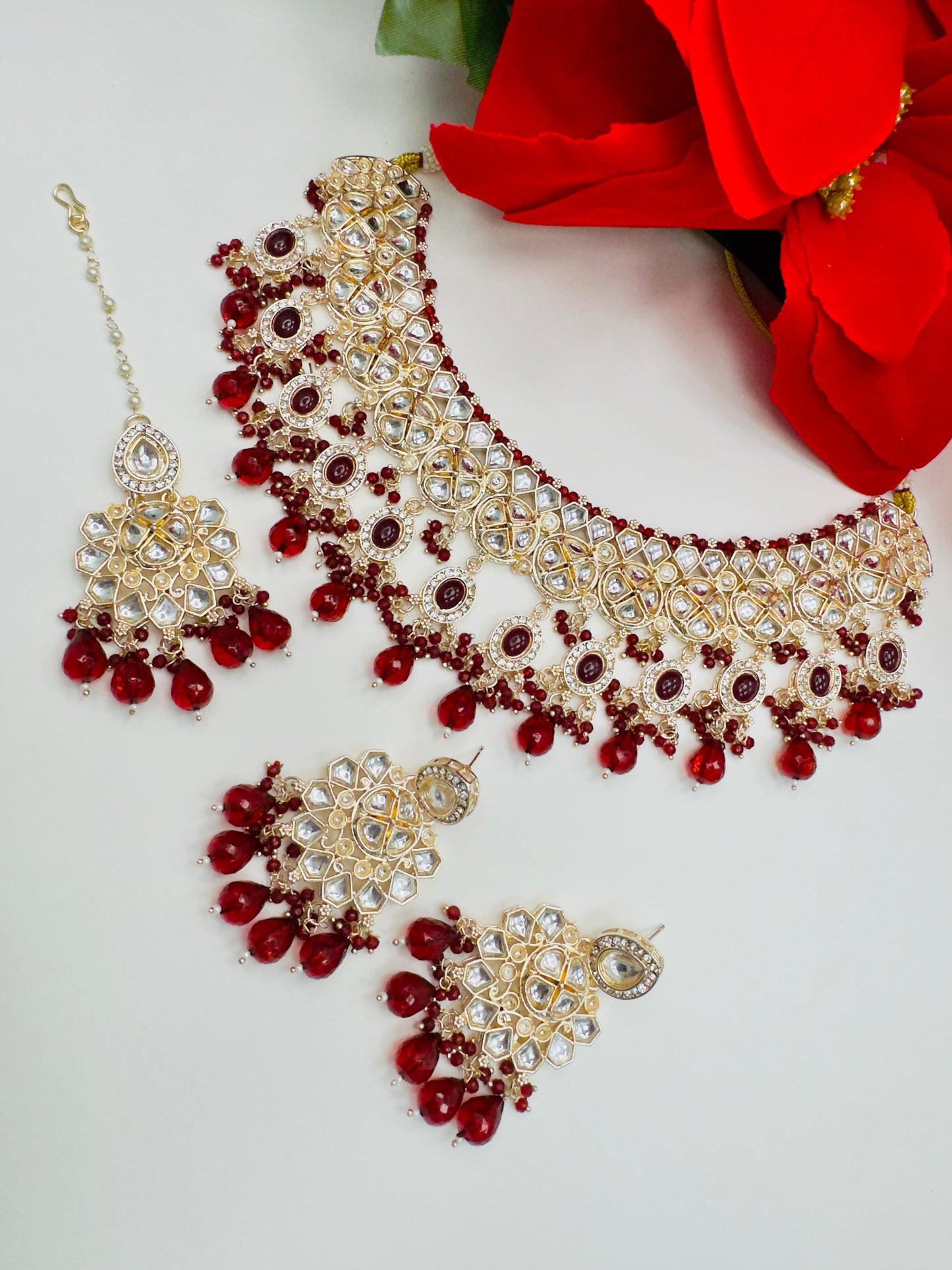 Kundan Necklace Set