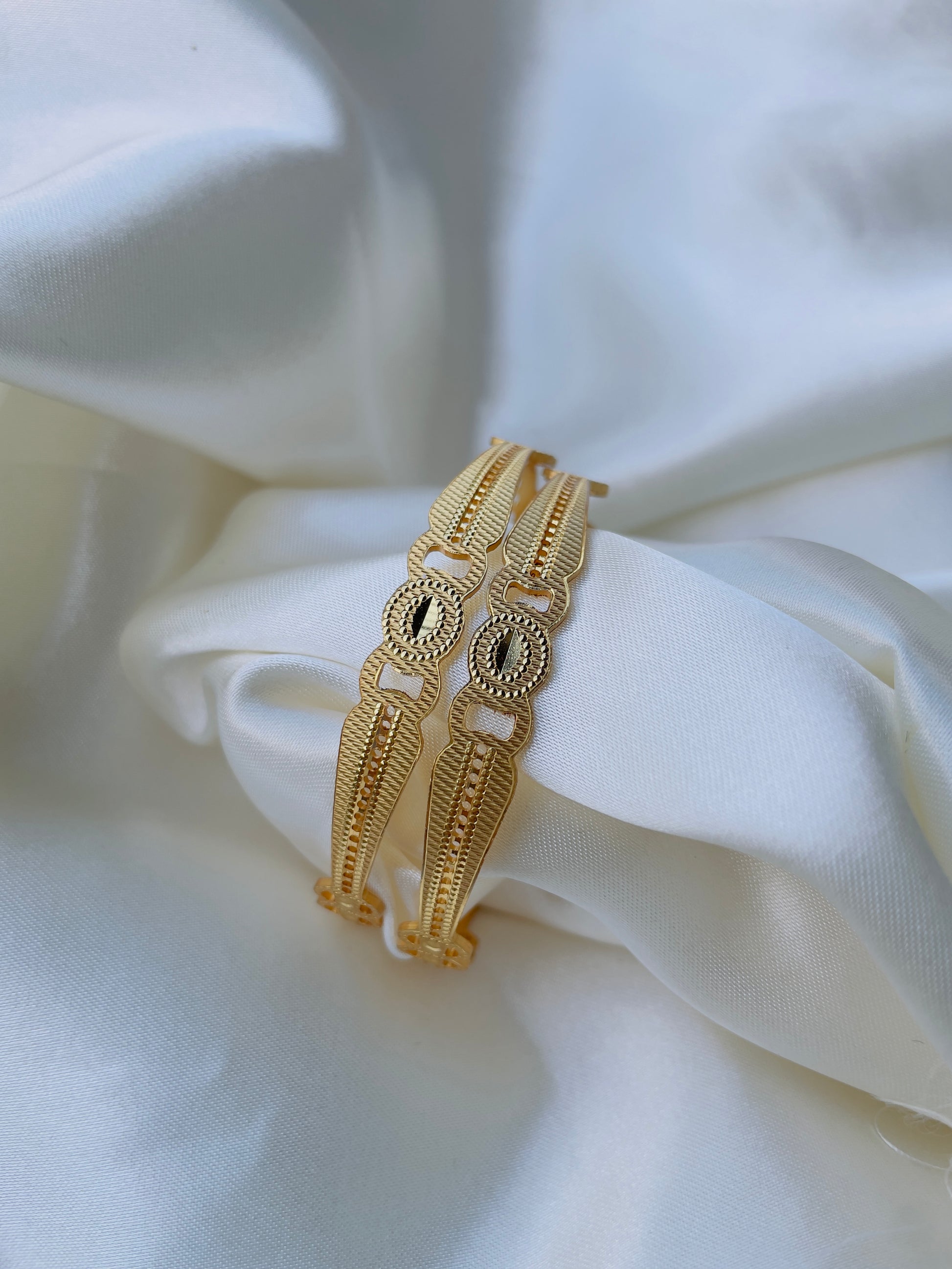 Gold Plated Kada’s | Creative Jewels