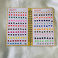 Multicolor Plain Bindi Book - Creative Jewels