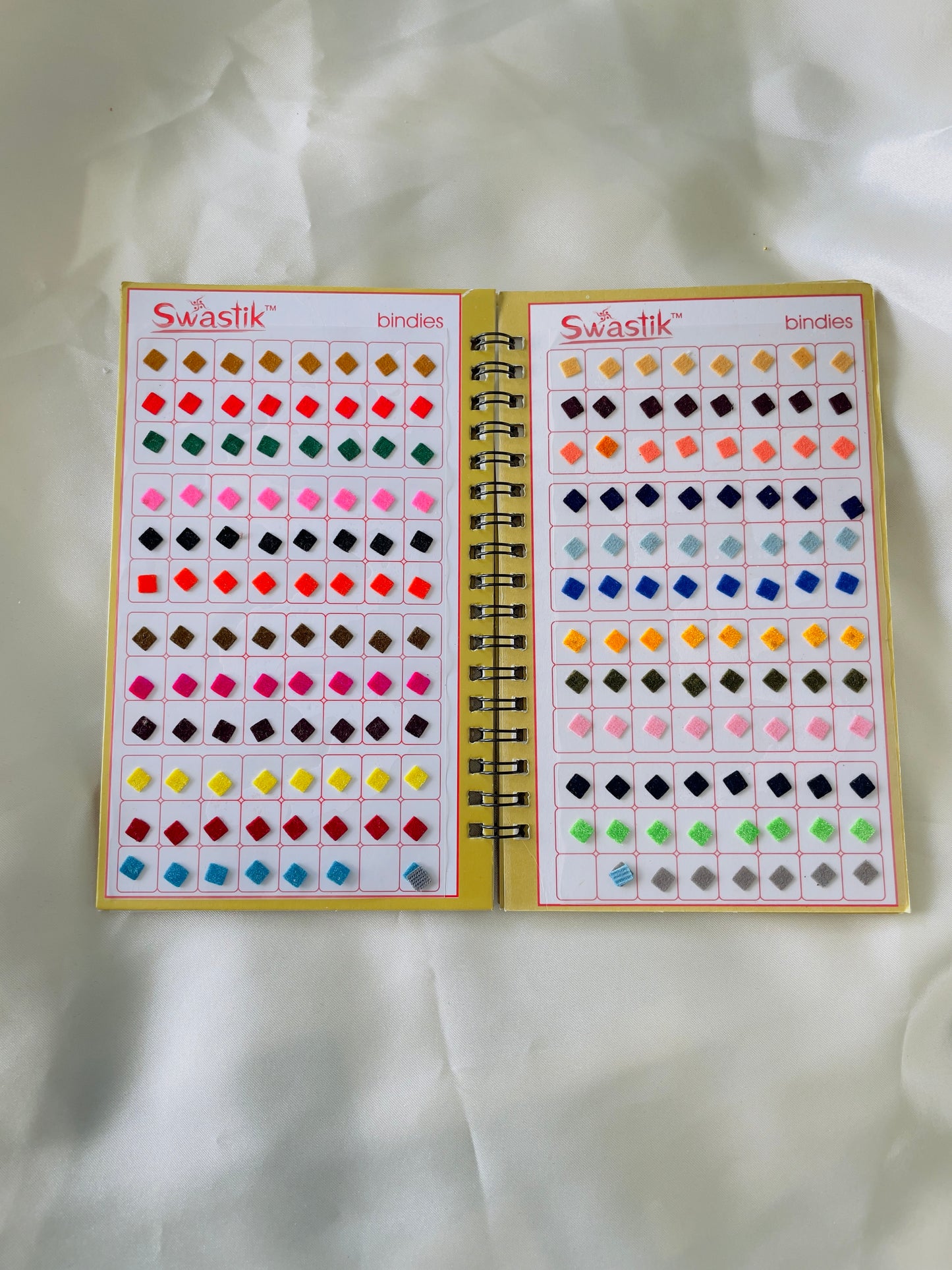 Multicolor Plain Bindi Book - Creative Jewels