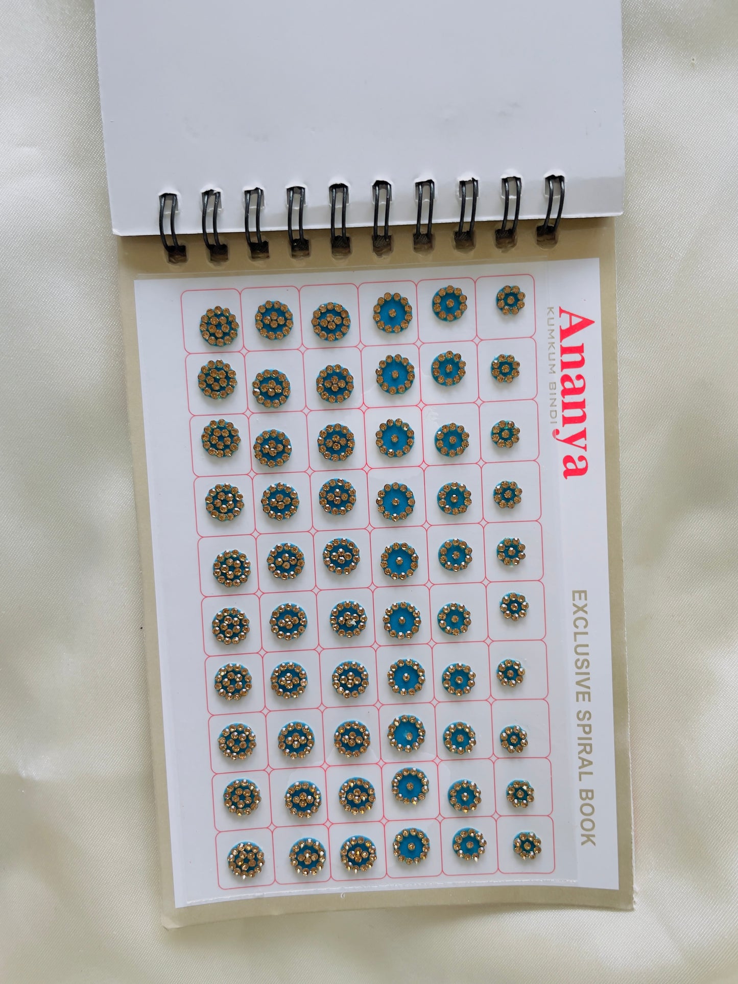 Multicolor Stone Bindi Book | Creative Jewels