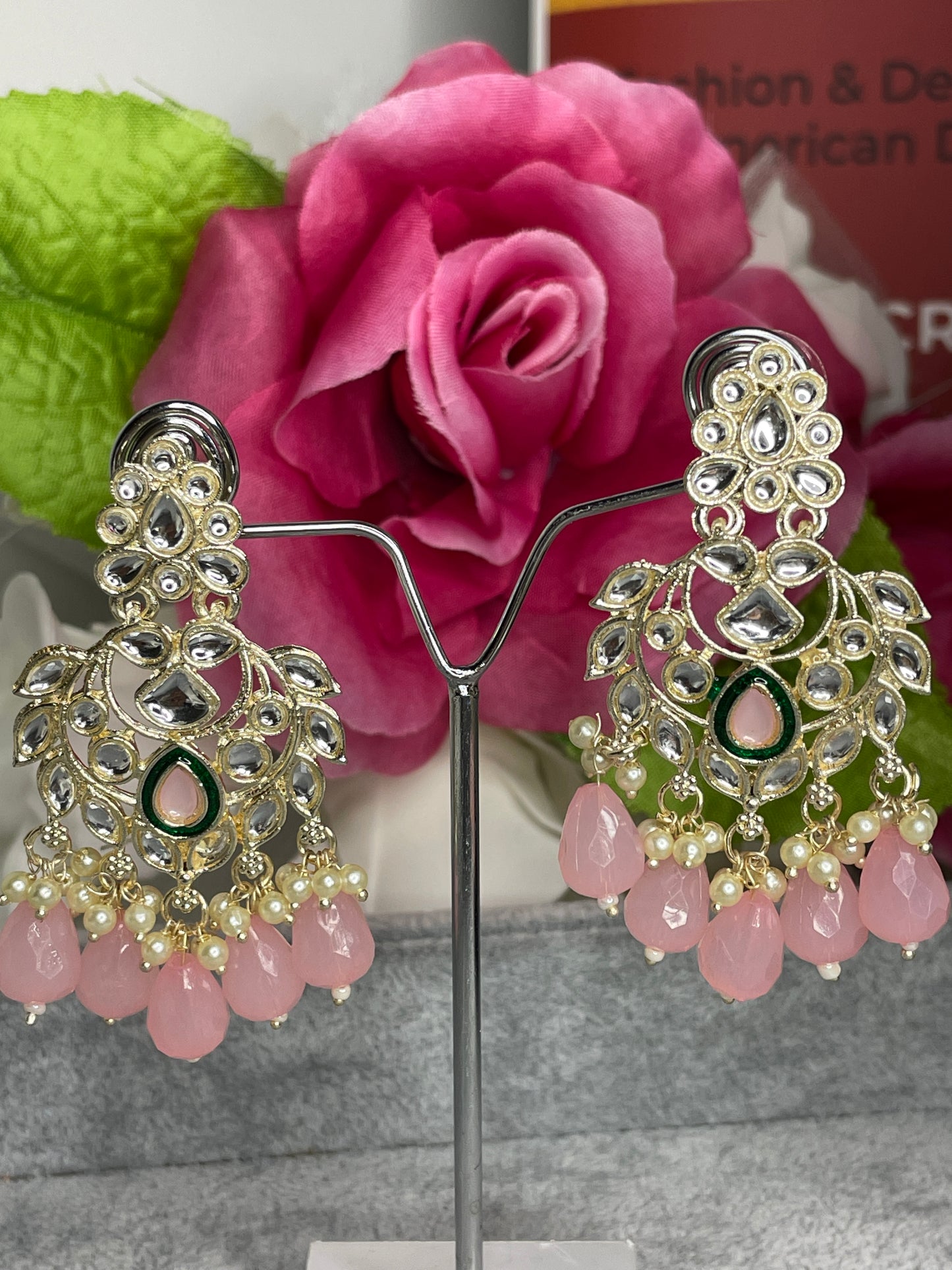 Trendy Dabbi Kundan Necklace Set - Creative Jewels