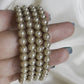 Vintage-Inspired Pearl Kada’s with Antique Polish - Creative Jewels