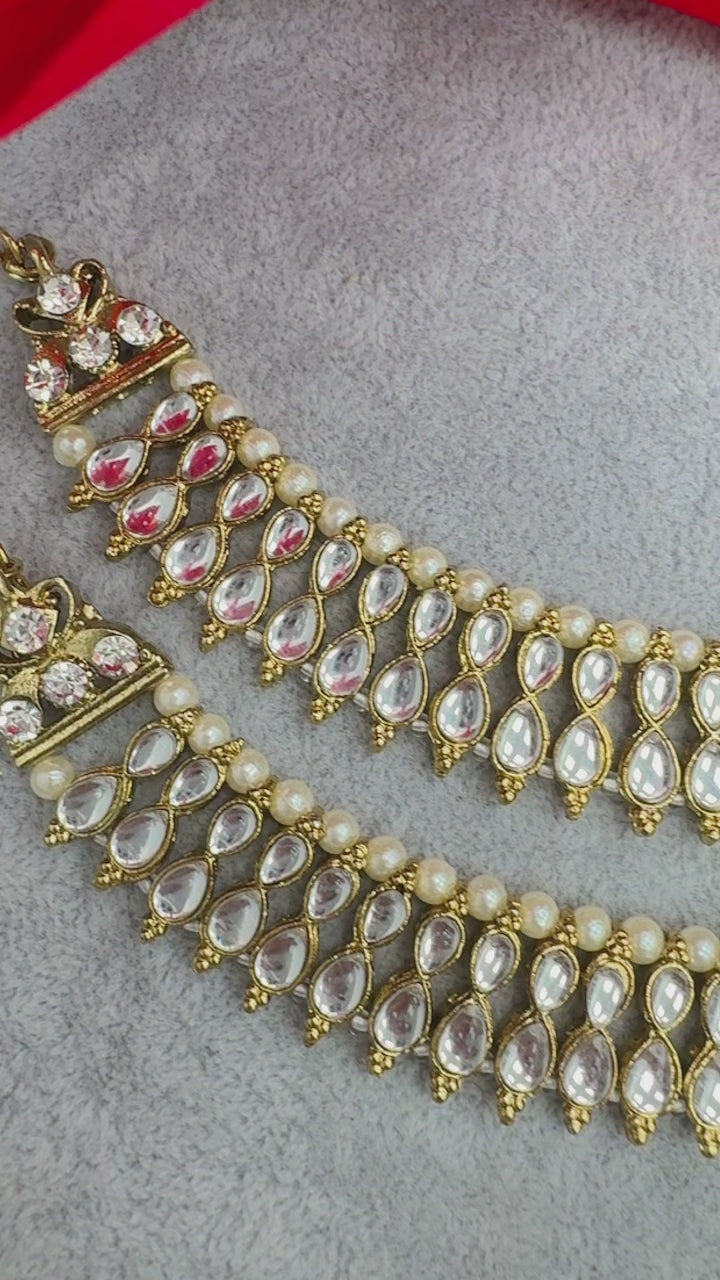 Kundan Anklets Online - Creative Jewels