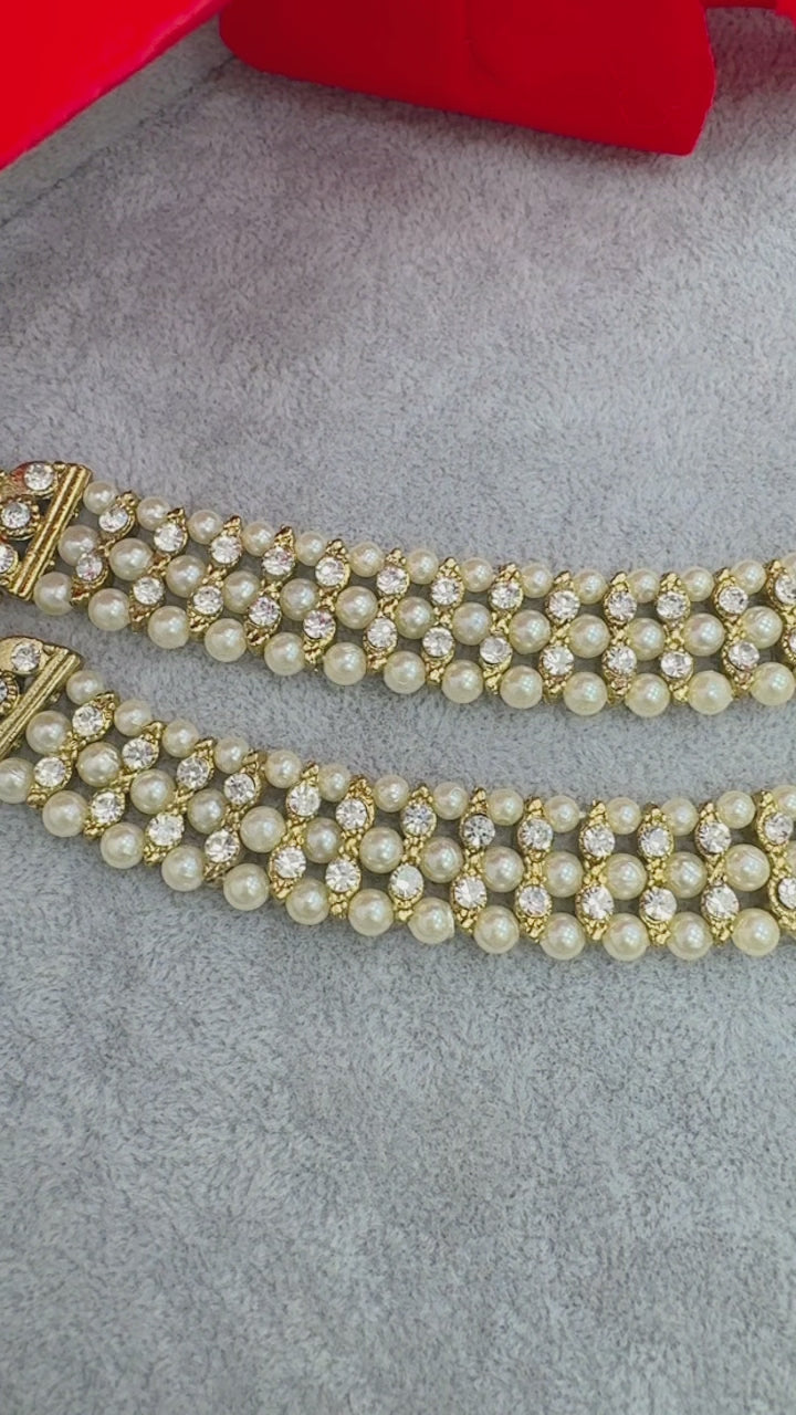 Kundan Anklets Collection