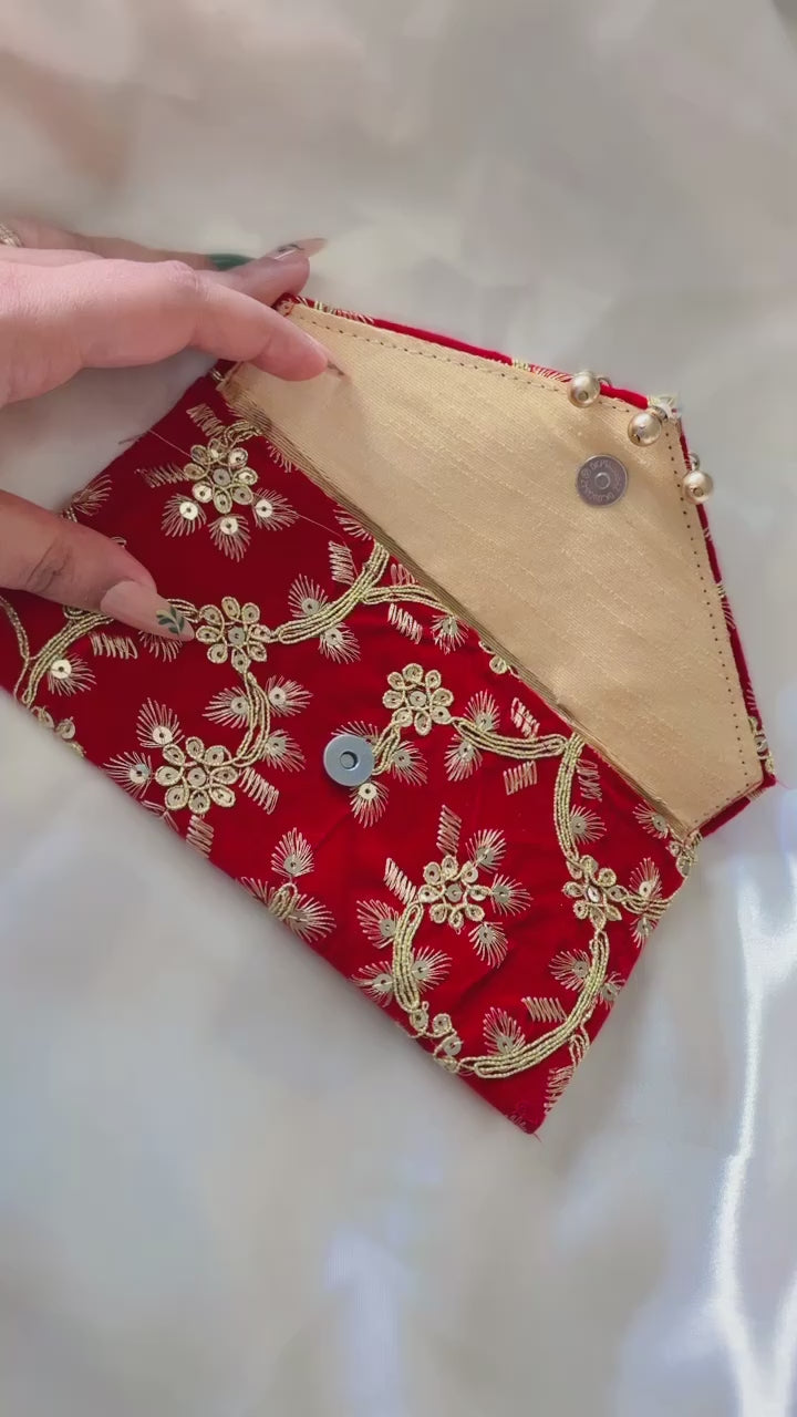 Embroidered Shagun Pouch Collection