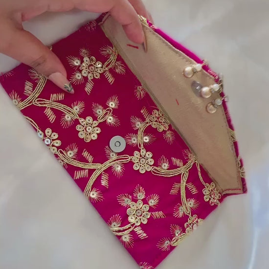 Embroidered Shagun Pouch Collection