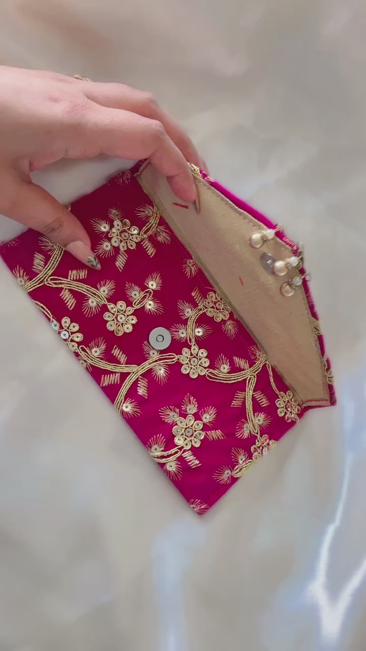 Embroidered Shagun Pouch Collection