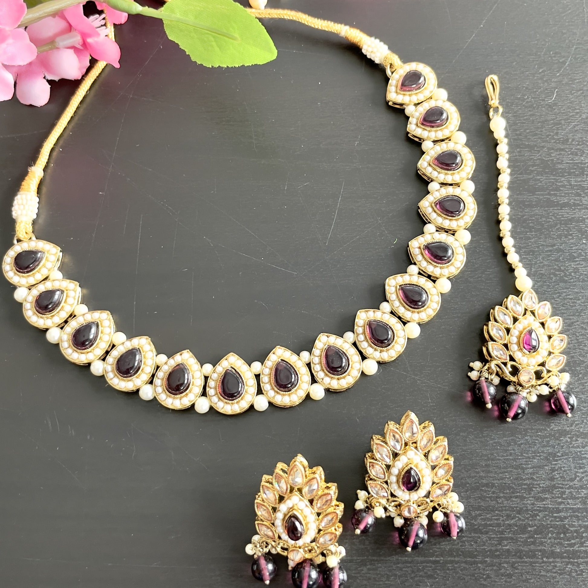 Capture Elegance with Monalisa Necklace Set from Creative Jewels