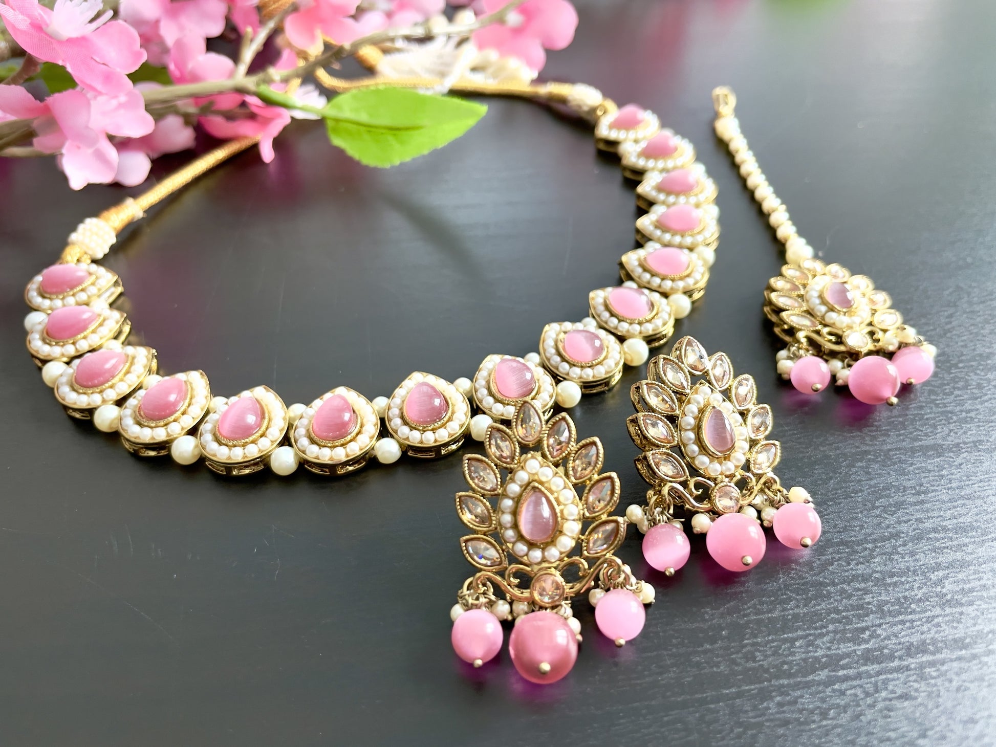 Capture Elegance with Monalisa Necklace Set from Creative Jewels