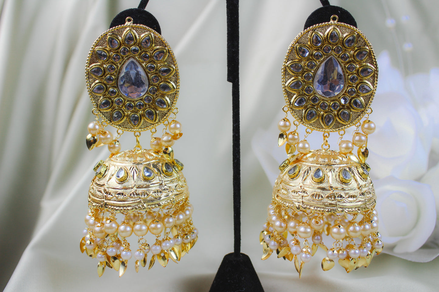 Traditional Jhumki and Tikka Set | Creative Jewels