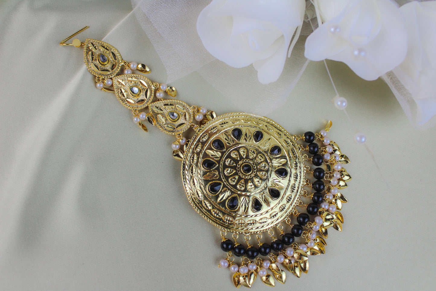 Traditional Jhumki and Tikka Set | Creative Jewels