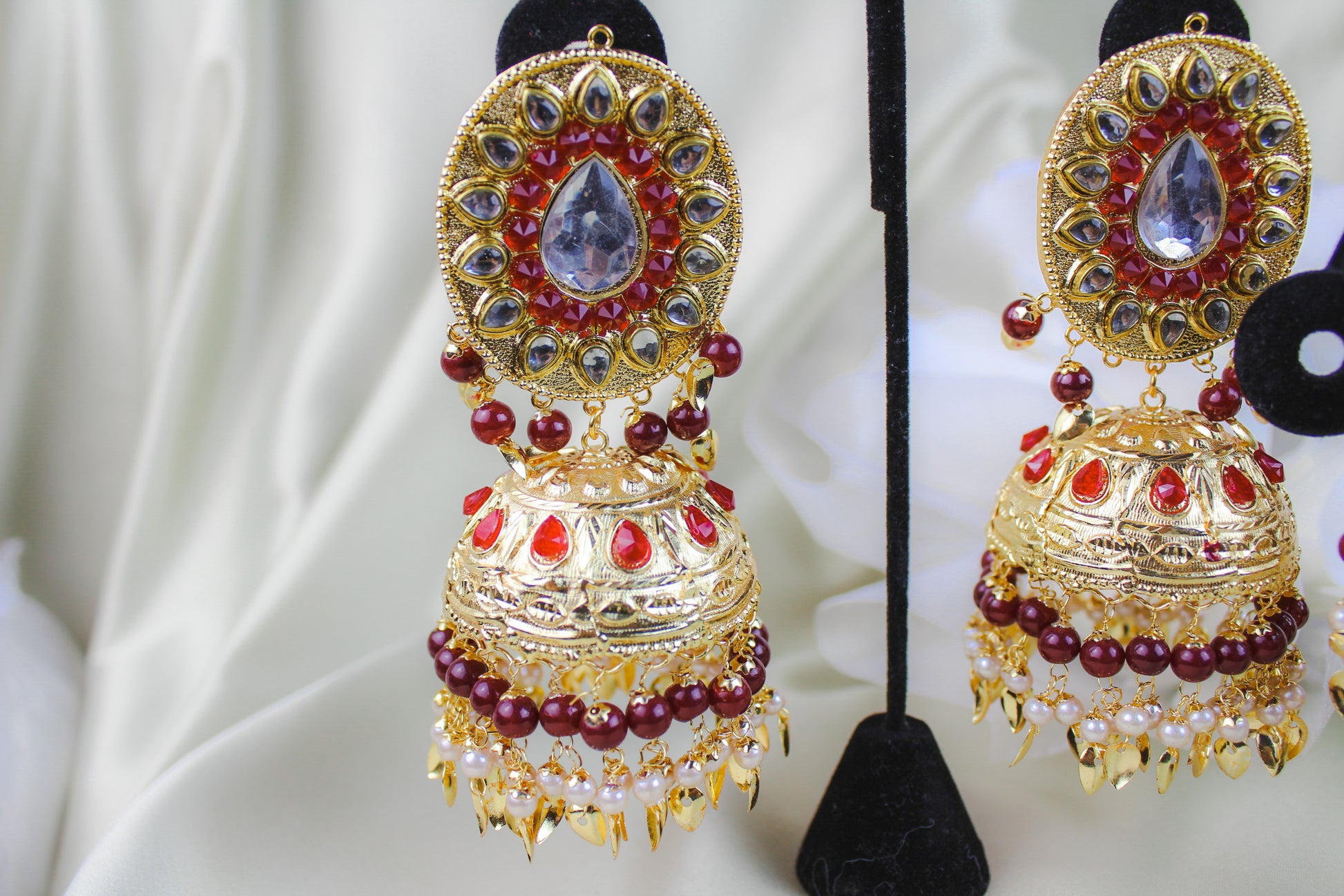 Traditional Jhumki and Tikka Set | Creative Jewels