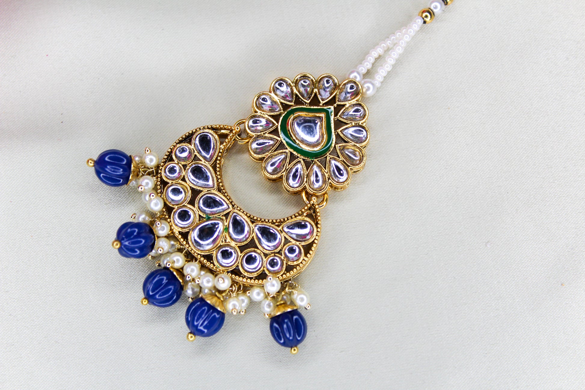 Jhumki Earrings and Tikka Set 