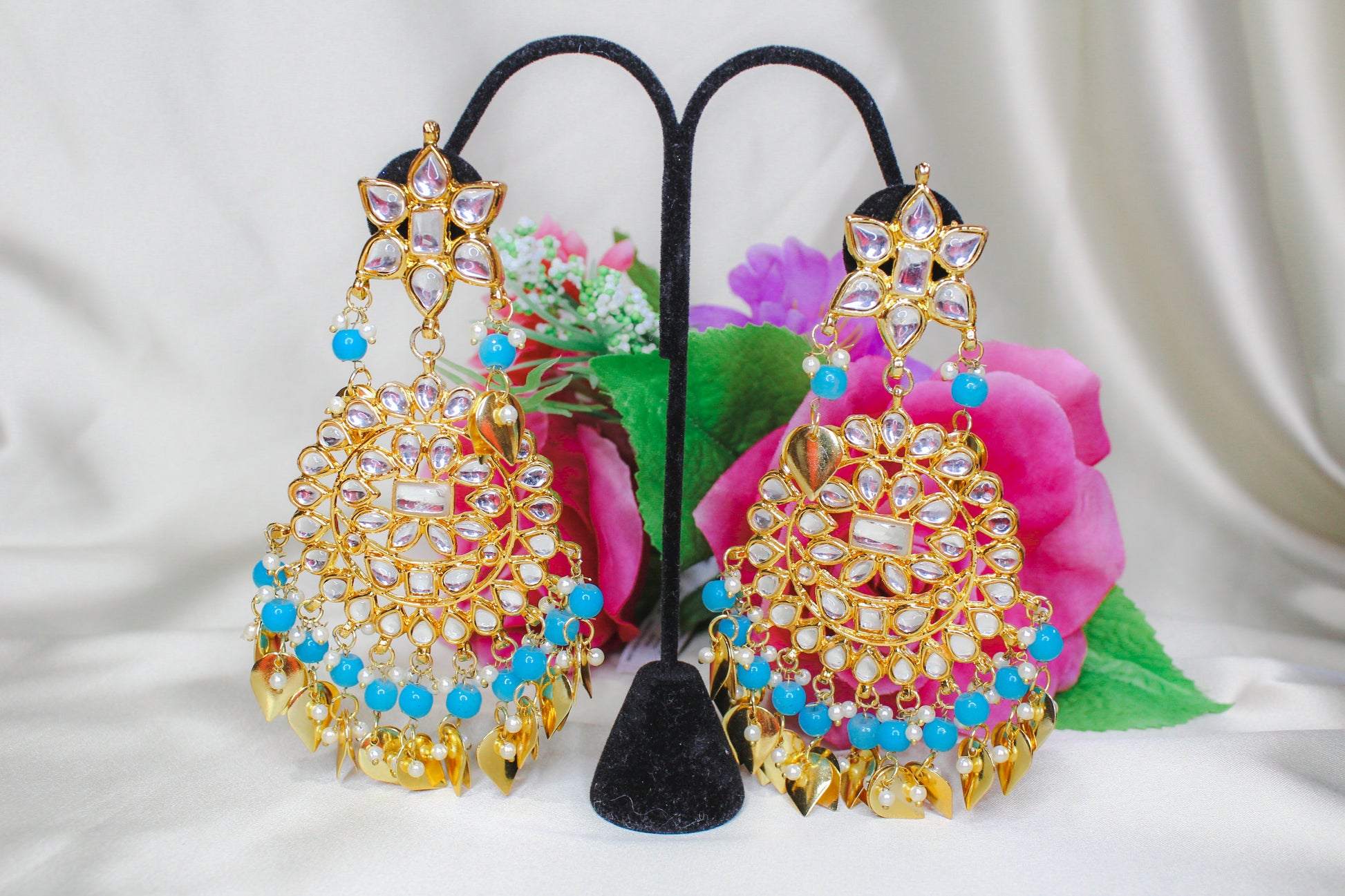 Kundan Necklace Sets with Passa 