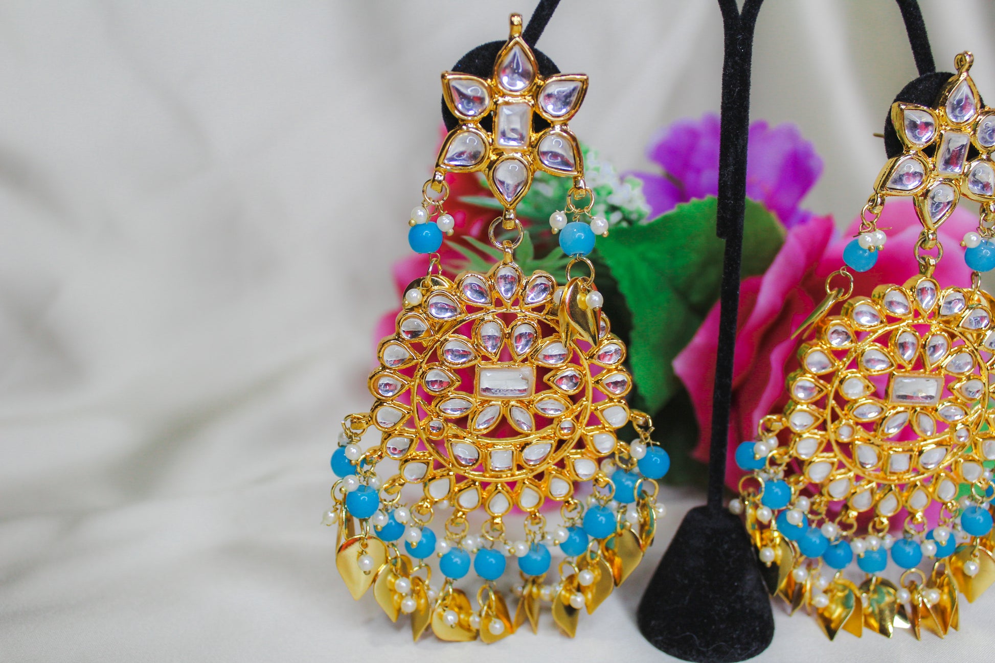 Kundan Necklace Sets with Passa 