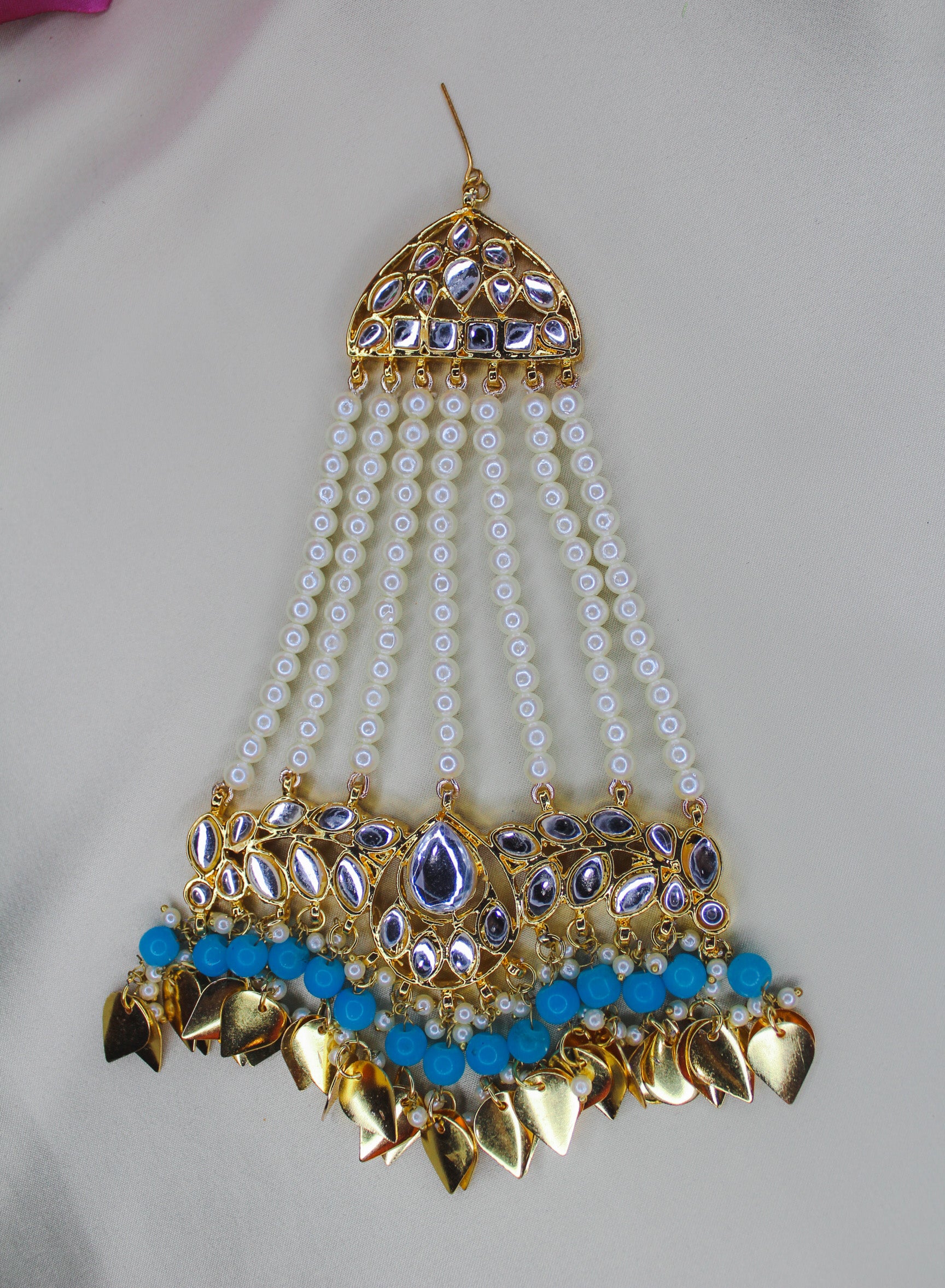 Kundan Necklace Sets with Passa 