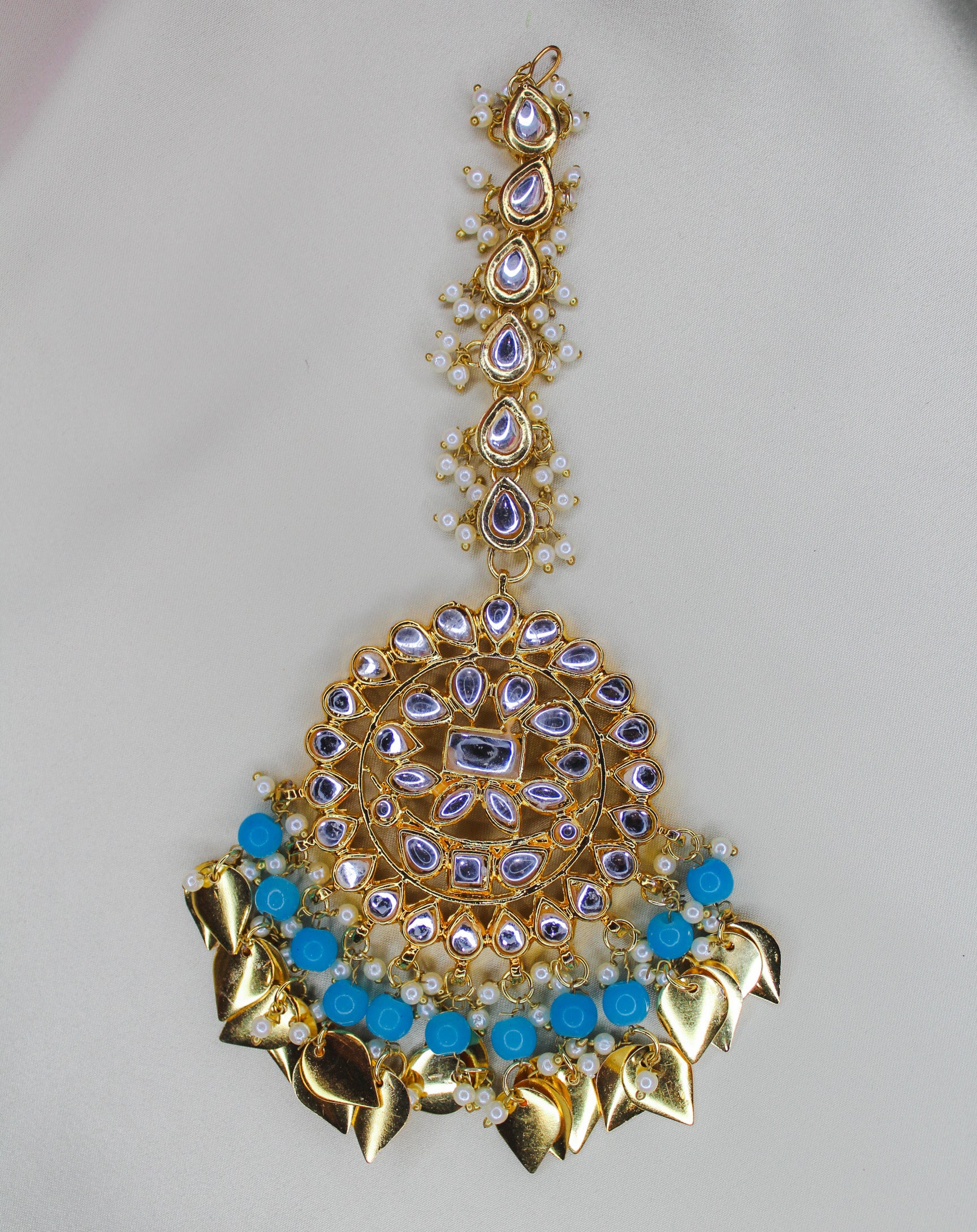 Kundan Necklace Sets with Passa 