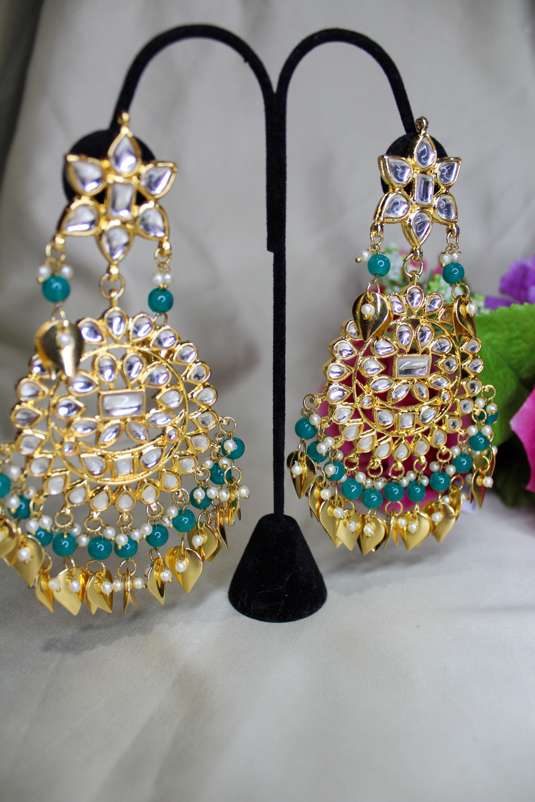 Kundan Necklace Sets with Passa 