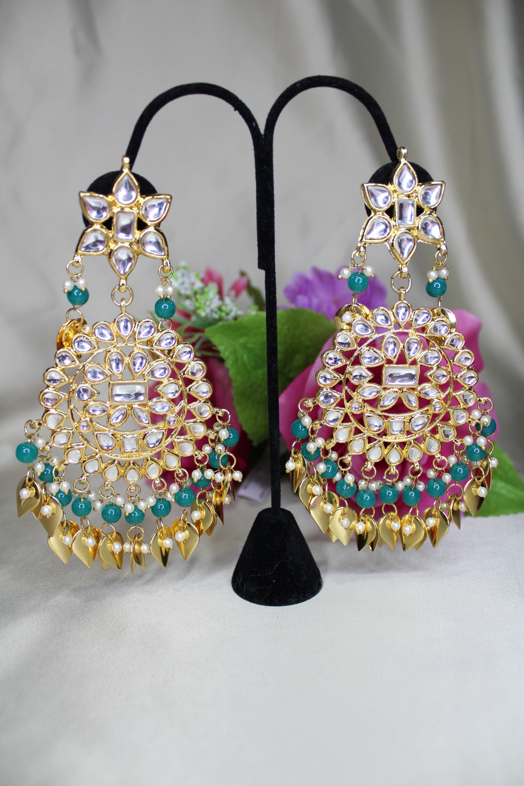 Kundan Necklace Sets with Passa 