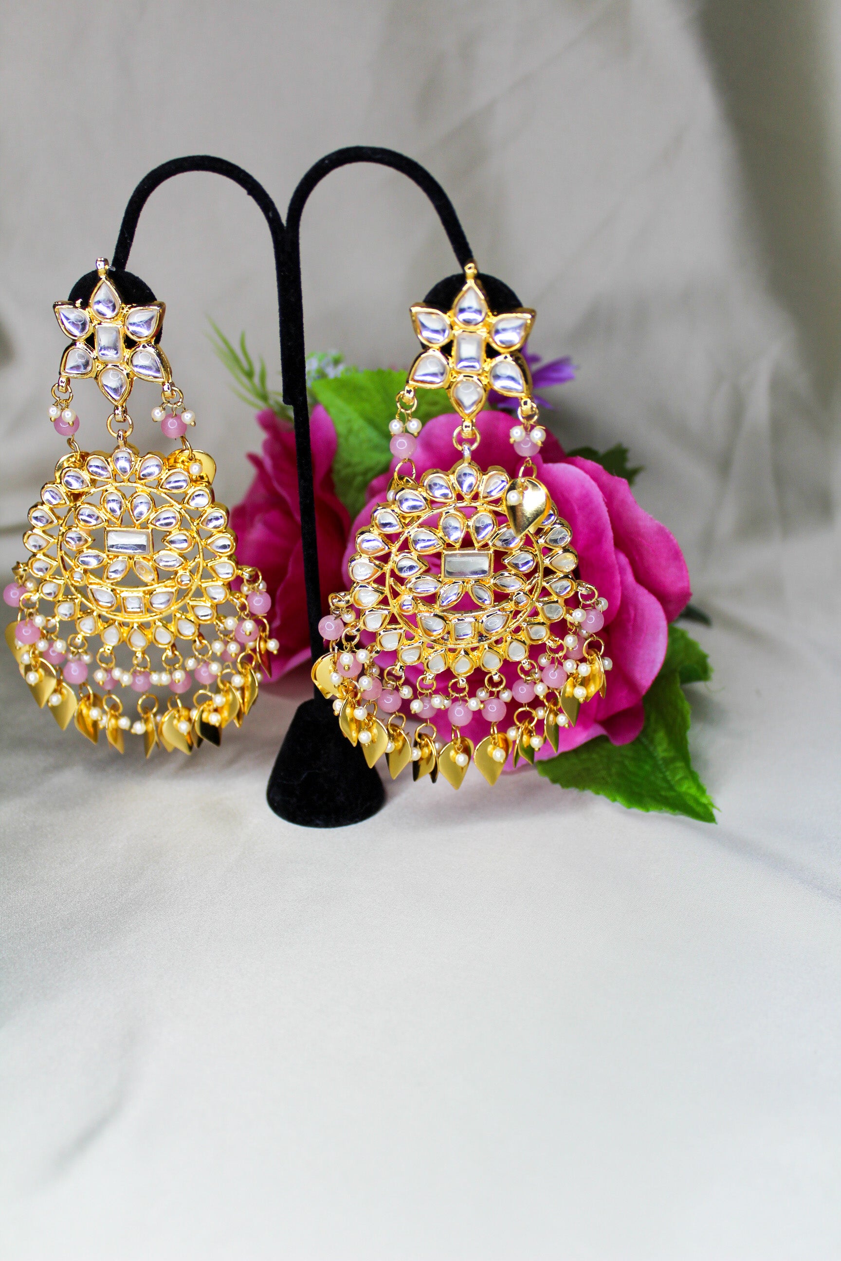 Kundan Necklace Sets with Passa 