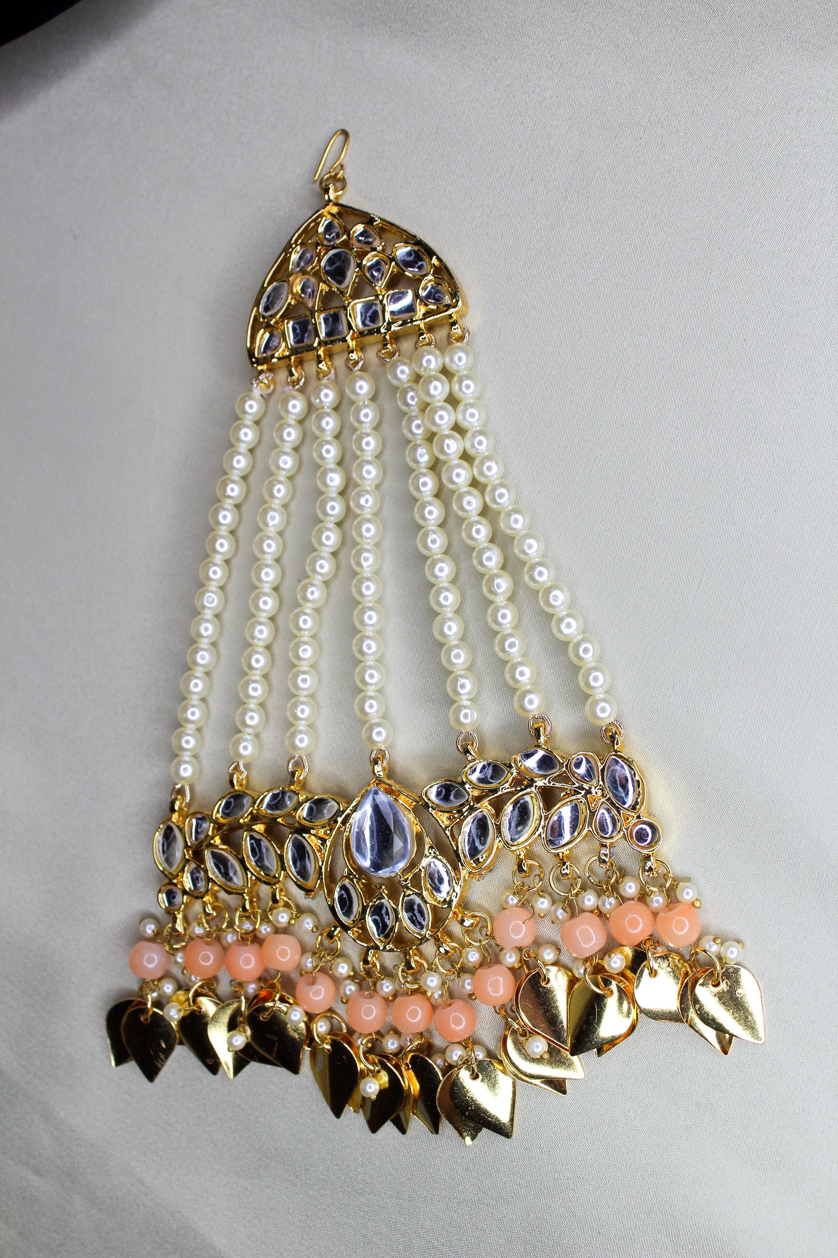 Kundan Necklace Sets with Passa 