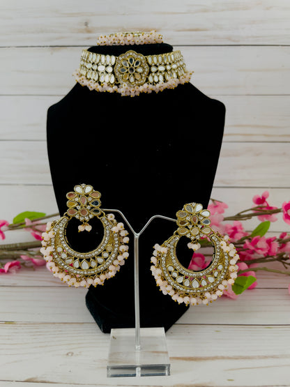 Mirror Choker Set: Elevate Your Fashion Game with Creative Jewels